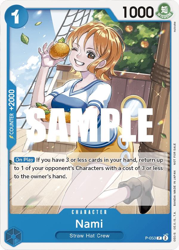 Nami Sealed Battle Kit Vol 1 P-053 card