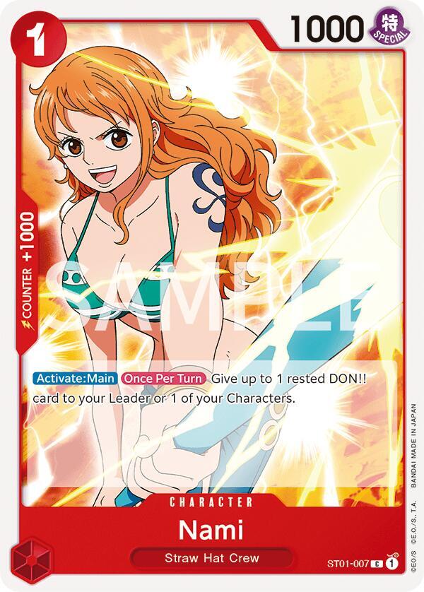Nami ST01-007 carta