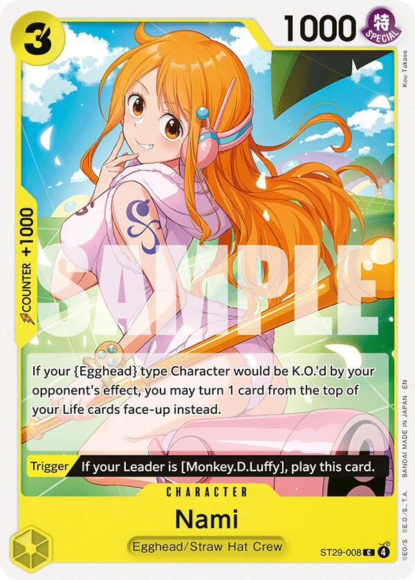 Nami ST29-008 carta