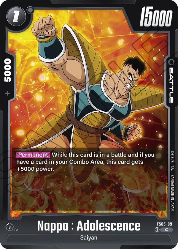 Nappa Adolescence FS05-09 card