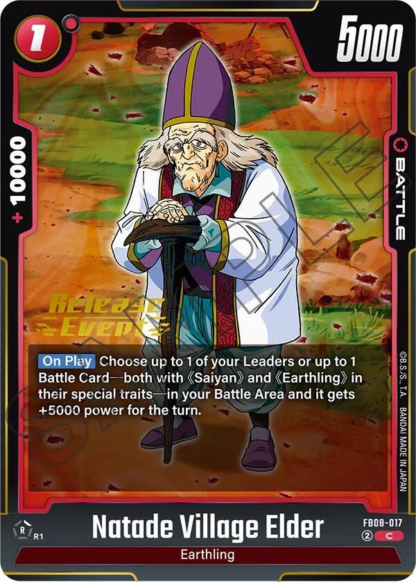 Natade Village Elder FB08-017 card