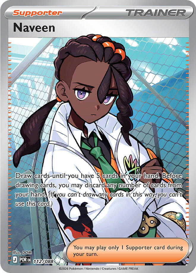 Naveen 112/088 card