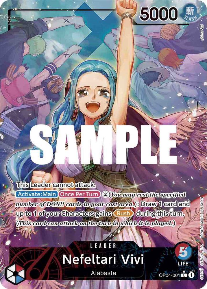 Nefeltari Vivi 001 Alternate Art OP04-001