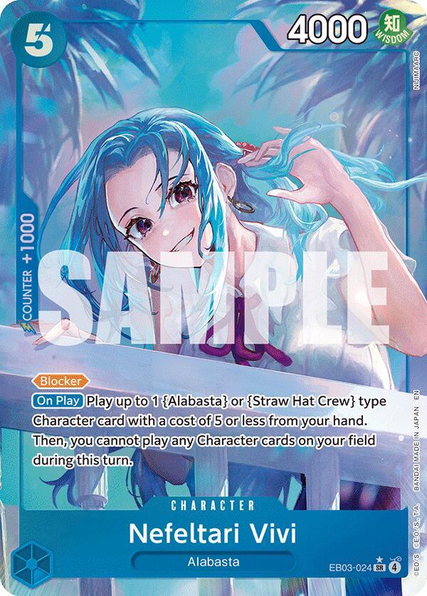 Nefeltari Vivi 024 Alternate Art EB03-024 carta