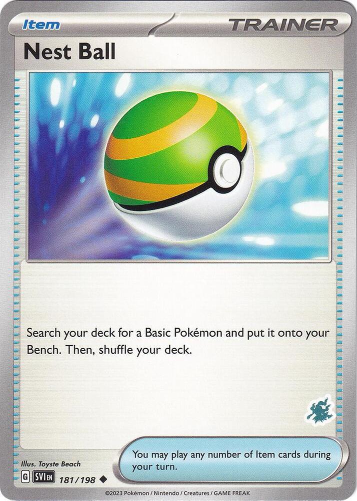 Nest Ball Darkrai Deck 181/198