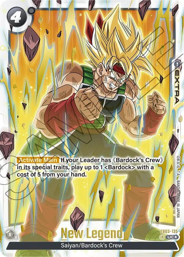 New Legend Alternate Art FB03-135 carta