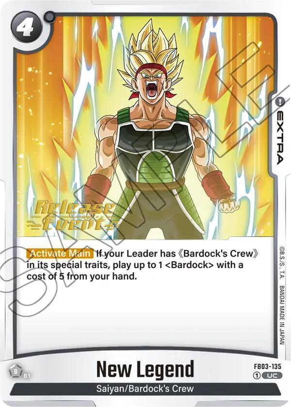 New Legend FB03-135 carta