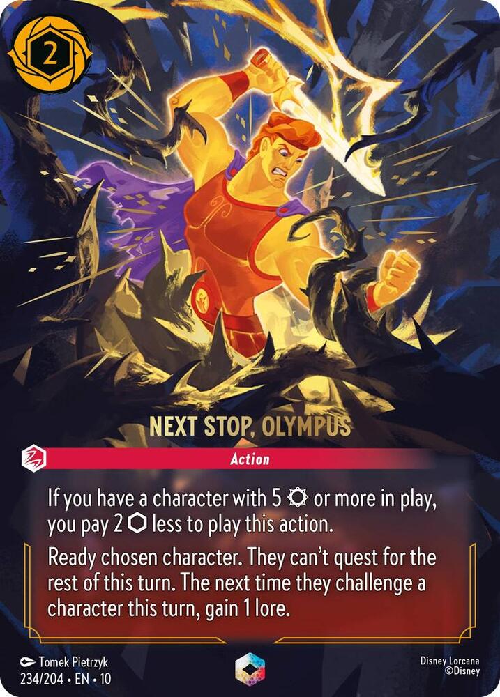 Next Stop Olympus Enchanted 234/204 carta