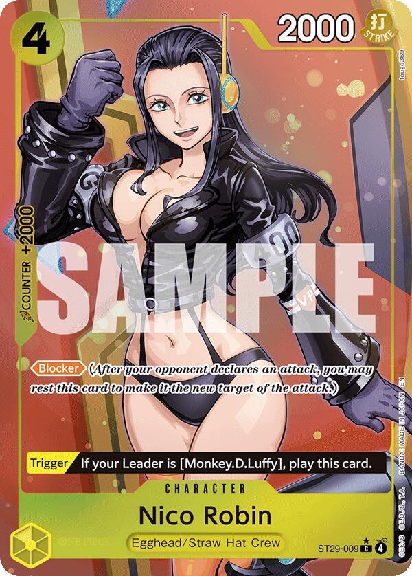 Nico Robin Full Art ST29-009 carta