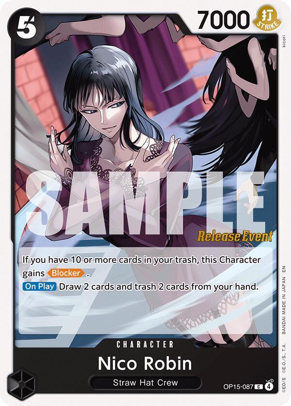 Nico Robin (OP15-087) card