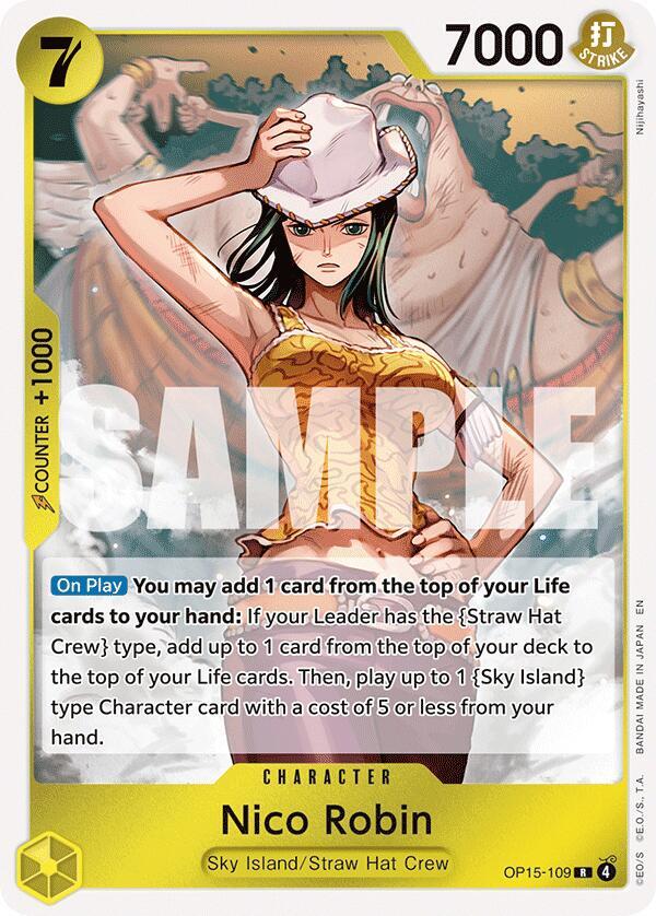 Nico Robin (OP15-109) card