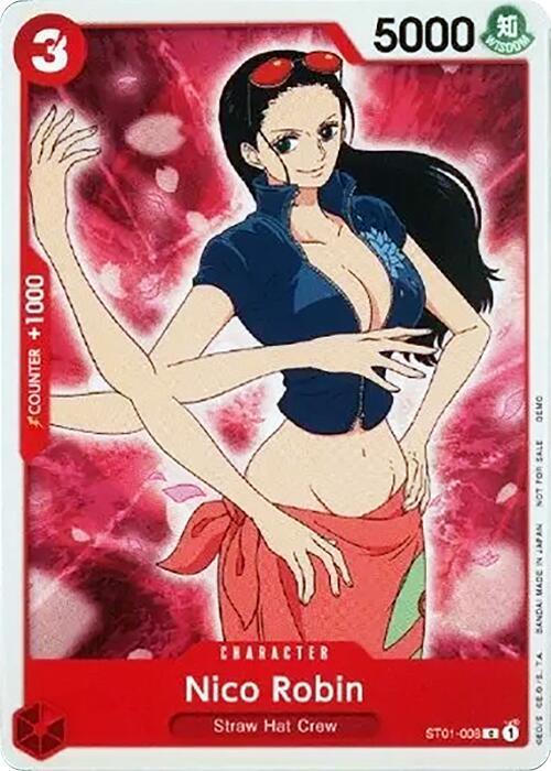 Nico Robin ST01-008 carta