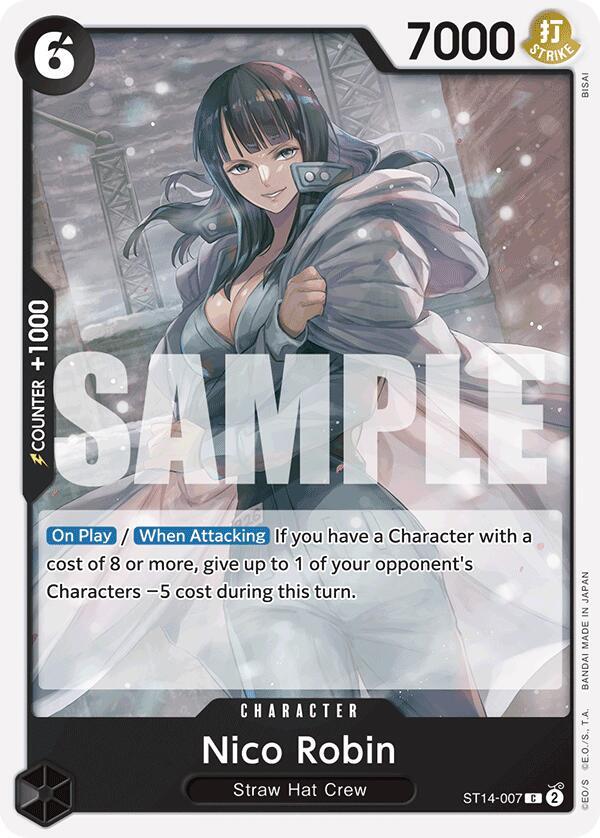 Nico Robin ST14-007 card