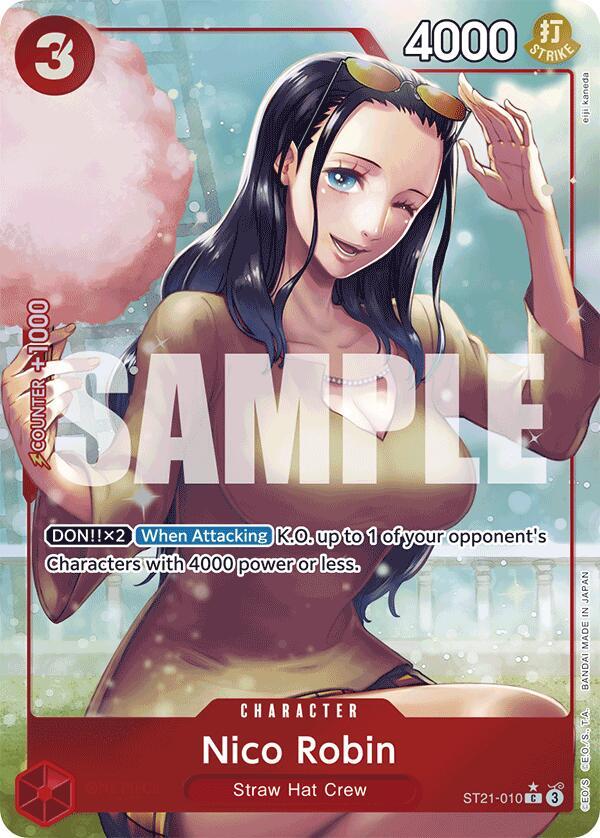 Nico Robin ST21-010 carta