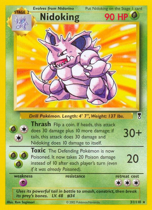 Nidoking 031/110 card