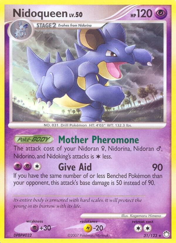 Nidoqueen 31/123 carta