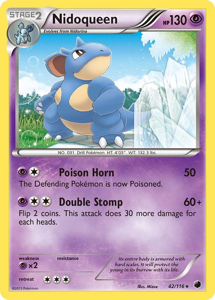 Nidoqueen 42/116 card