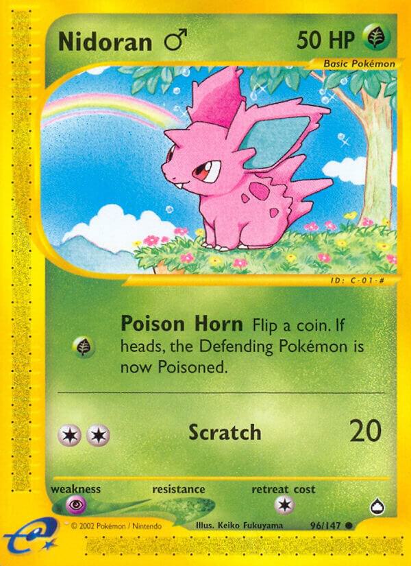 Nidoran M 096/147 card