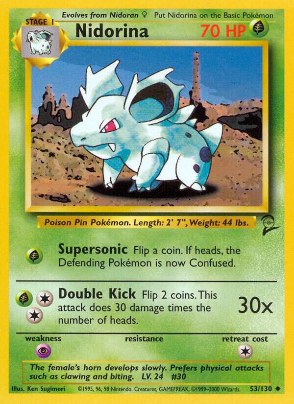 Nidorina 053/130 card