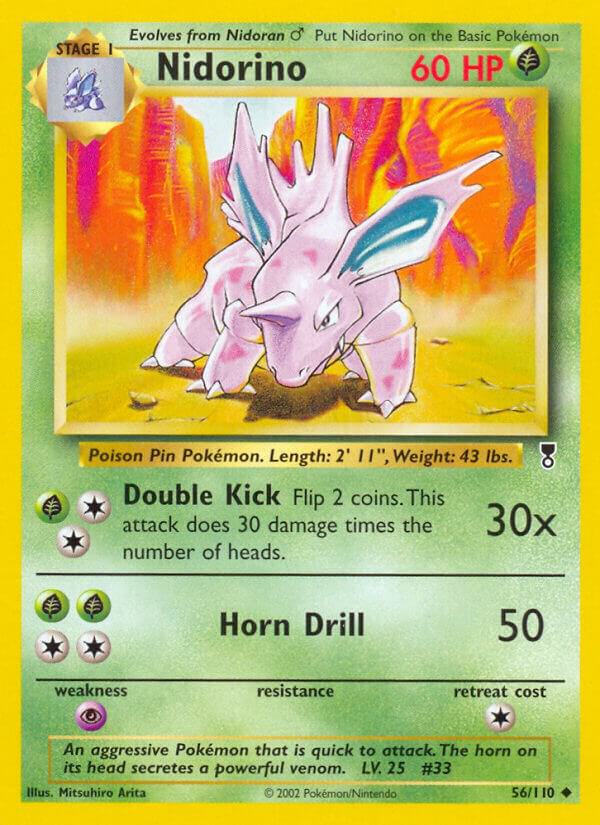 Nidorino 056/110 card