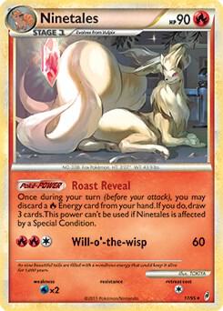 Ninetales 17 95 Call of Legends 017/095 card