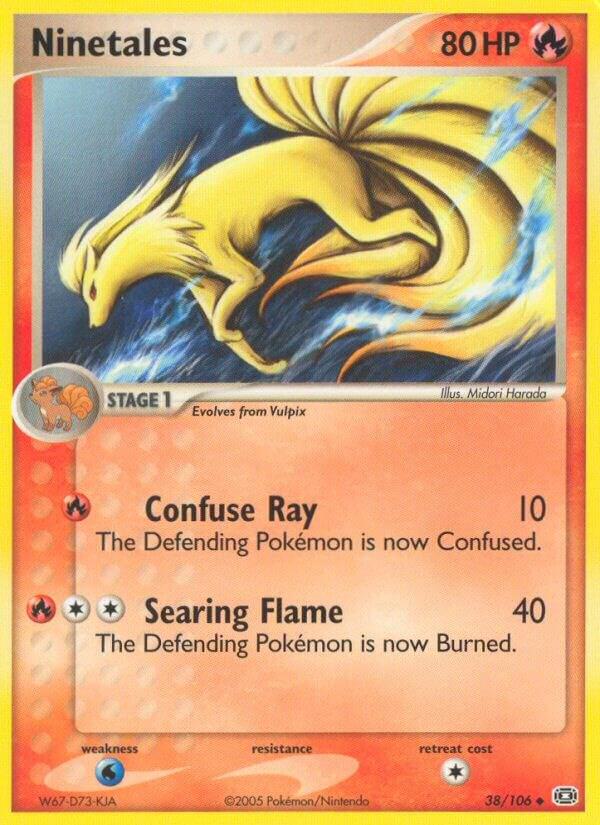 Ninetales 38/106 card