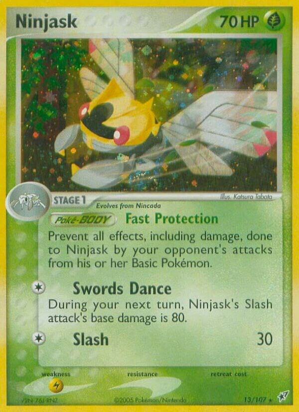 Ninjask 13/107 card