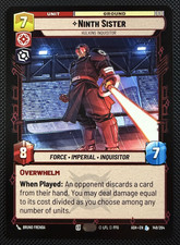 Ninth Sister Hulking Inquisitor 148/264 card