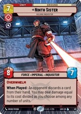 Ninth Sister Hulking Inquisitor Hyperspace 412 card