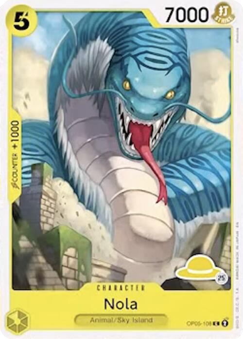 Nola Luffy Deck OP05-108 carta