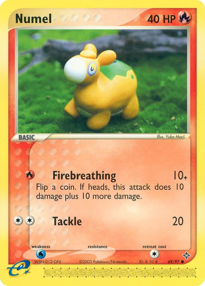 Numel 69 97 card