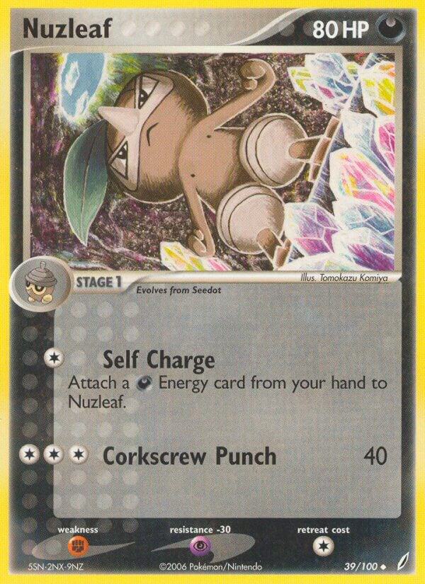 Nuzleaf 39/100 carta