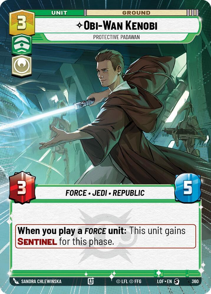 Obi Wan Kenobi Protective Padawan Hyperspace 360