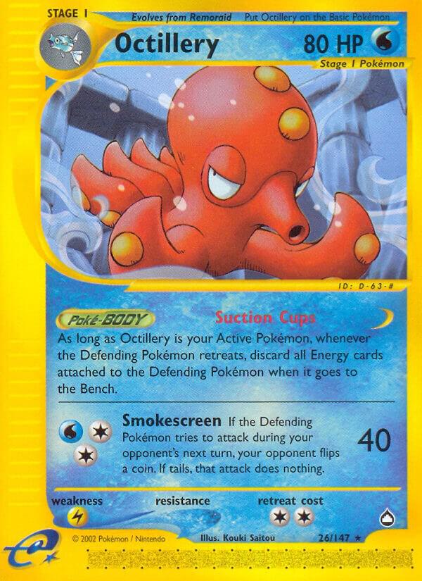 Octillery 026/147 card