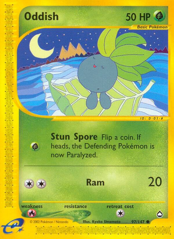 Oddish 097/147 card