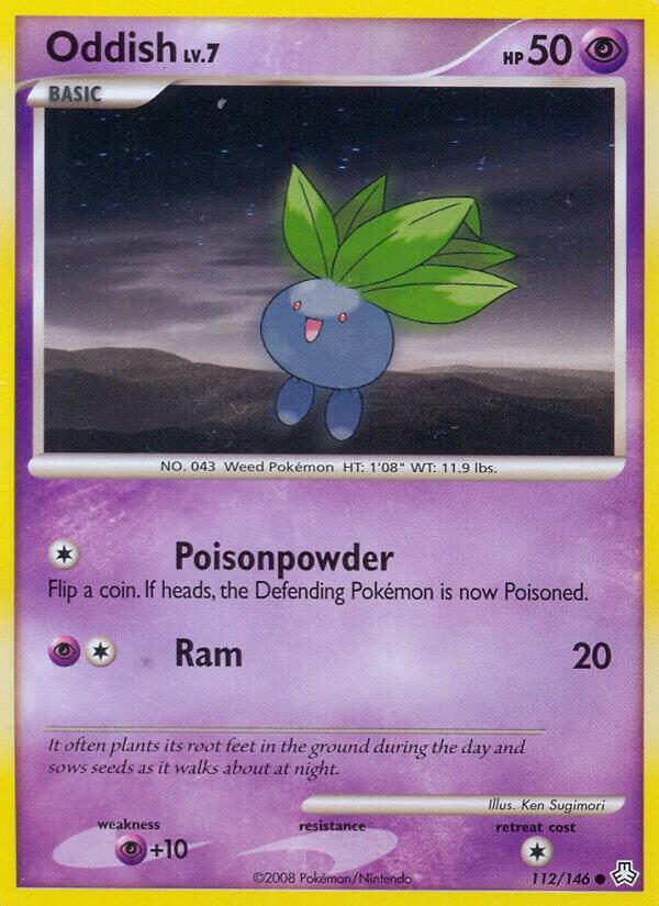 Oddish 112 112/146 card