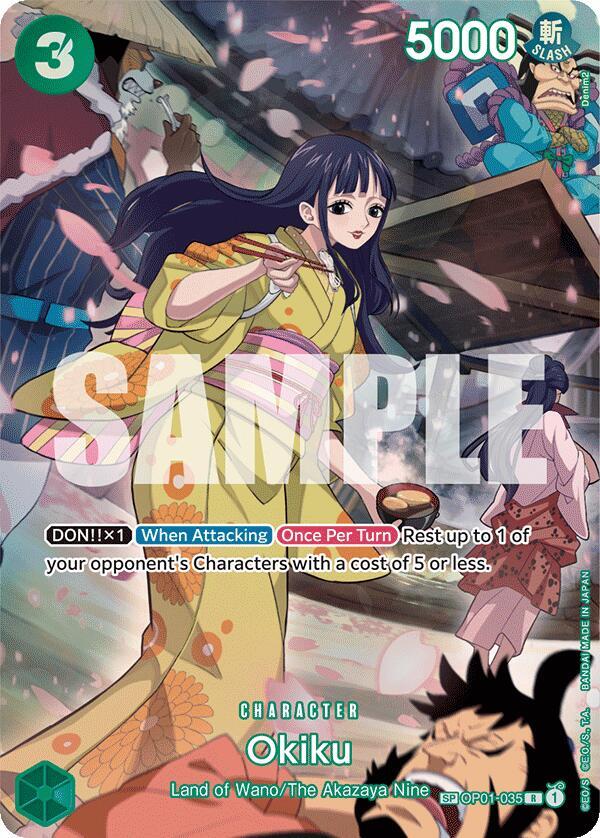Okiku SP OP01-035 carta