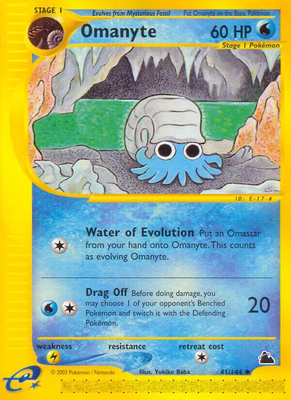 Omanyte 041/144 card