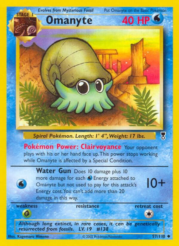 Omanyte 057/110 card