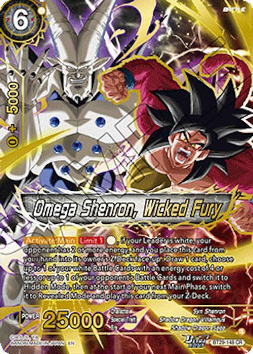 Omega Shenron Wicked Fury BT29-148 card