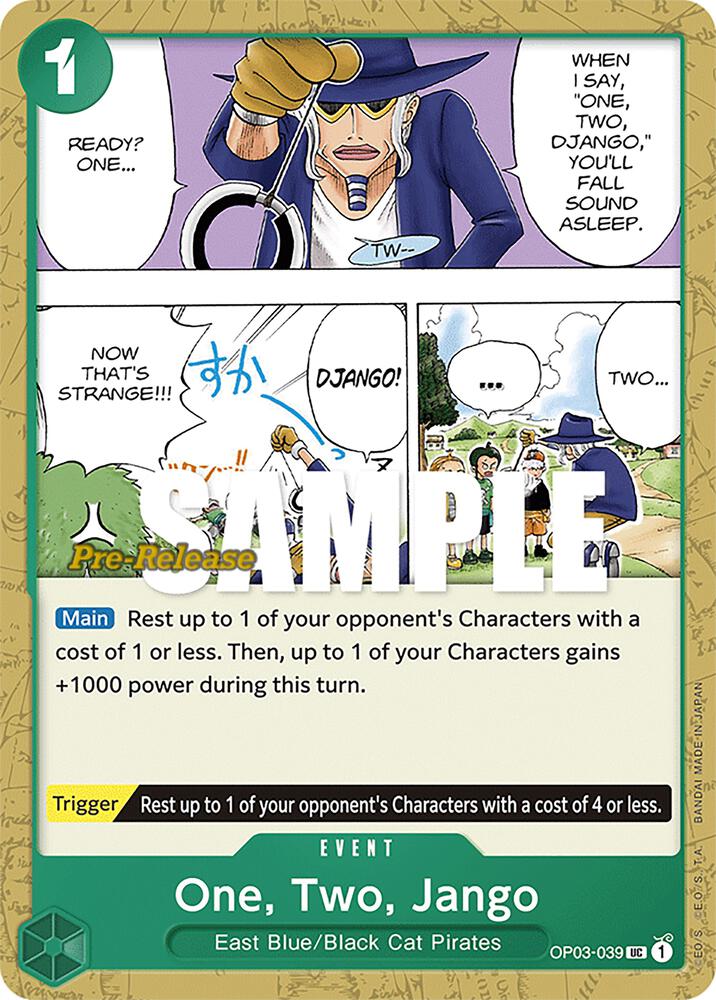 One Two Jango OP03-039 card