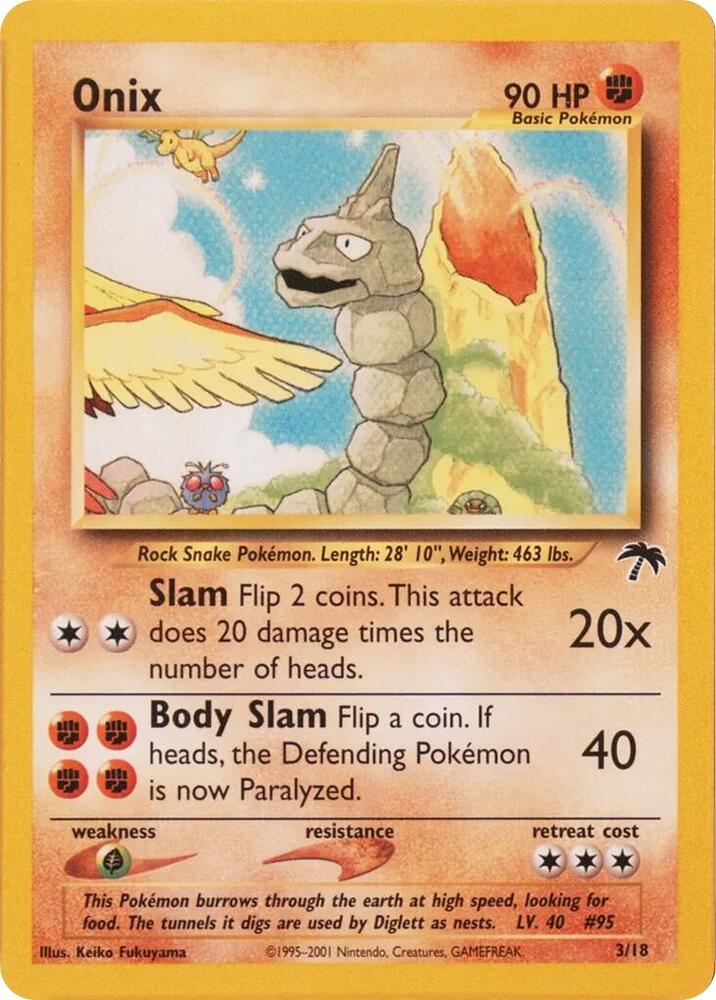Onix 03/18 card