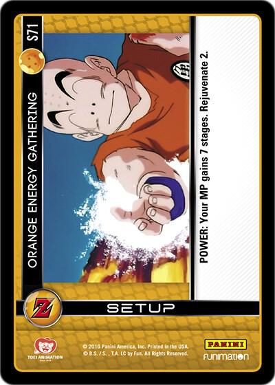 Orange Energy Gathering S71