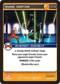 Orange Eruption S113 card