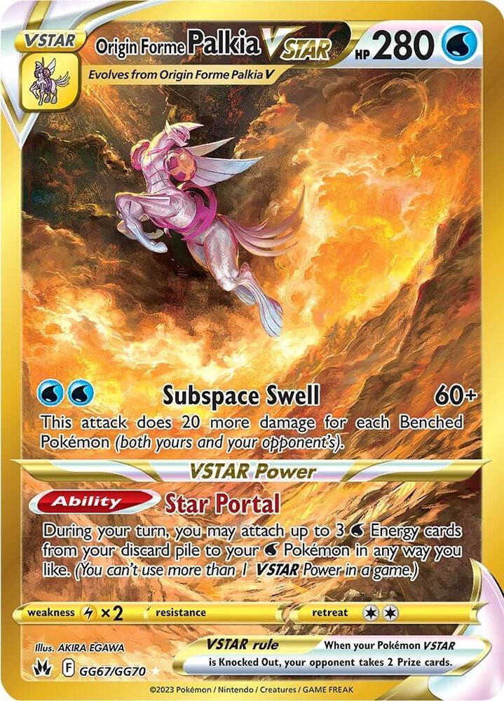 Origin Forme Palkia VSTAR Secret GG67/GG70