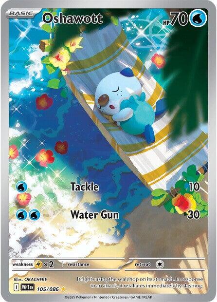 Oshawott 105 086 card