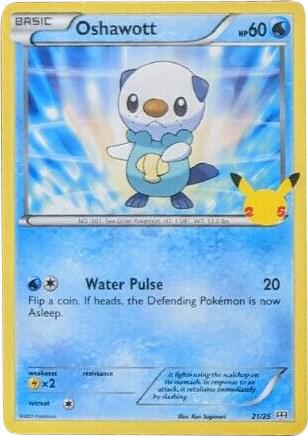 Oshawott 21 25 021/025
