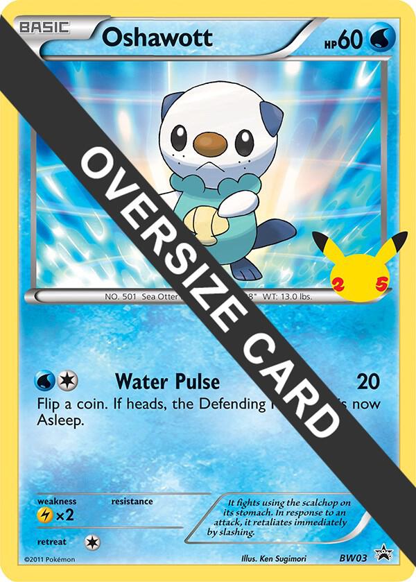 Oshawott BW03 card
