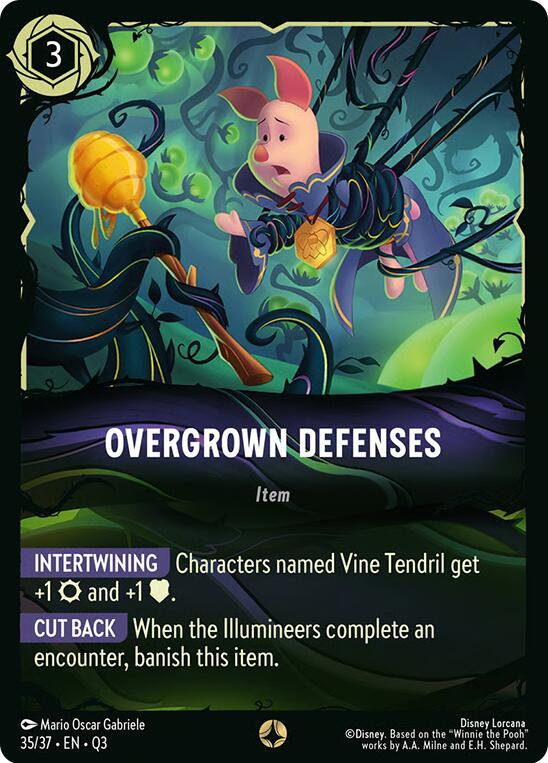 Overgrown Defenses 35/37 carta