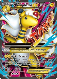M Ampharos EX (88 Full Art) 88/98